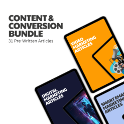 Content & Conversion Bundle – 31 Pre-Written Articles