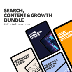 Search, Content & Growth Bundle – 43 Pre-Written Articles